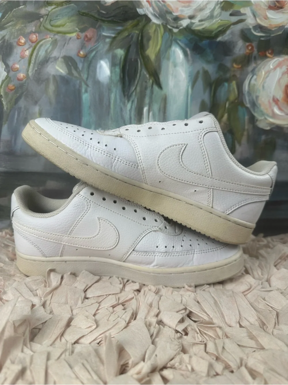 Nike Court Vision Low Triple White